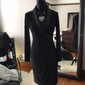 Chaps super sexy black dress